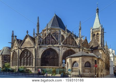 The Church of Saint-Severin is a Roman Catholic church in the Latin Quarter of Paris. It is one of the oldest churches