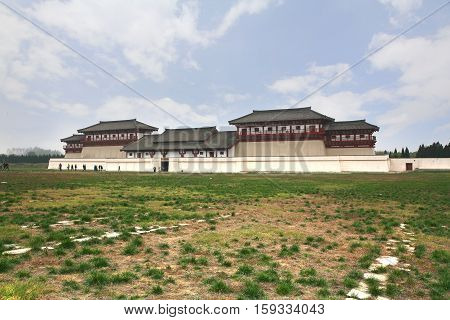 The Han Yang Ling Mausoleum is the burial place of Emperor Jing, the fourth emperor of the Western Han Dynasty Located in Xian, China