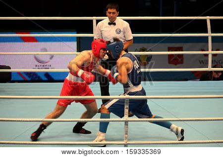 St. Petersburg Russia November 21 2016 AIBA Youth World Boxing Championship