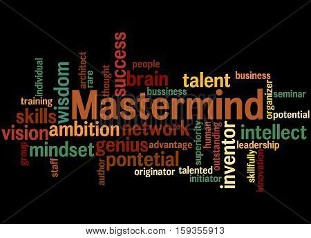 Mastermind, Word Cloud Concept