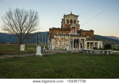 Church At Ancient Mantineia, Arcadia, Peloponnese, Greece