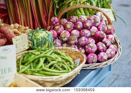 Fresh Healthy Bio Vegetables On Market