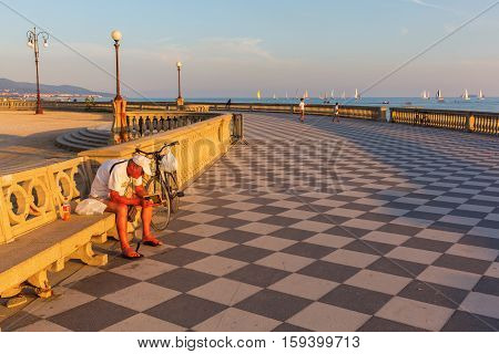Terrazza Mascagni In Livorno, Italy