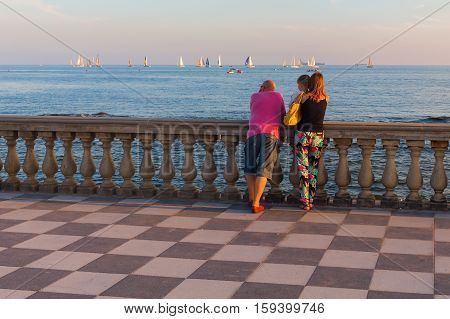 Terrazza Mascagni In Livorno, Italy