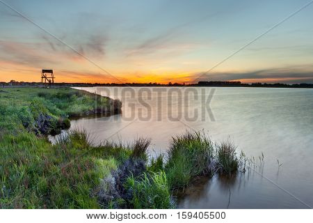 Sunset Over Meeroevers, Meerstad