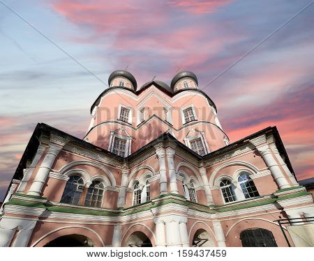 Donskoy Monastery. Medieval Russian Churches On The Territory -- Monastery Was Established In 1591 A