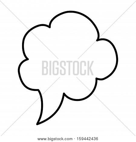 Comic bubble speakbox icon vector illustration graphic design
