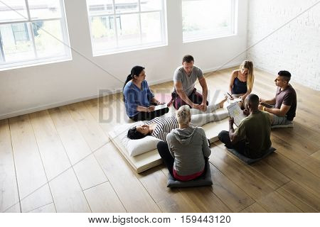 Health Wellness Massage Training Concept