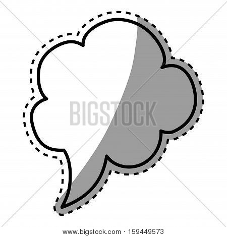 Comic bubble speakbox icon vector illustration graphic design
