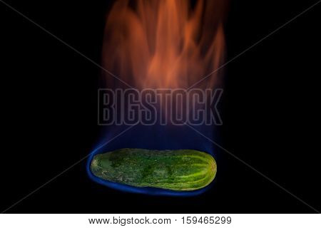 Cucumber On Fire