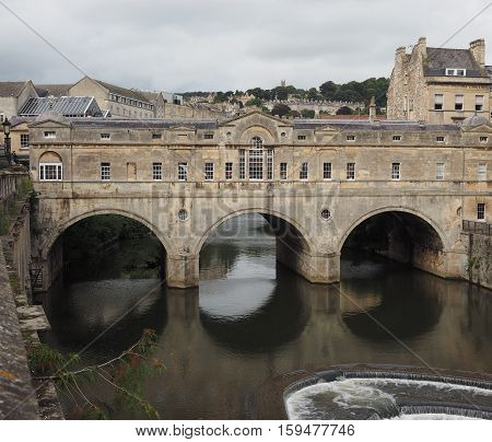 Pulteney Bridge In Bath