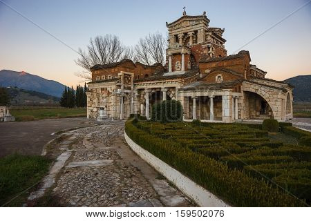 Church At Ancient Mantineia, Arcadia, Peloponnese, Greece