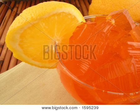 Turuncu Jello tatlı