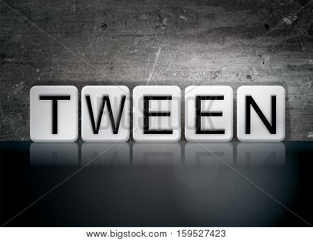 Tween Tiled Letters Concept And Theme
