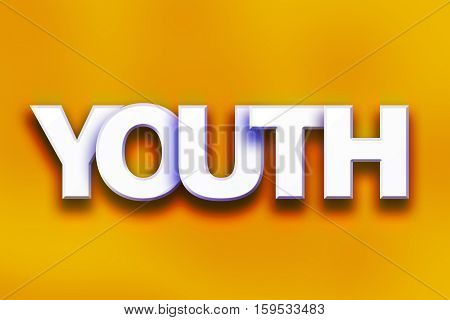 Youth Concept Colorful Word Art