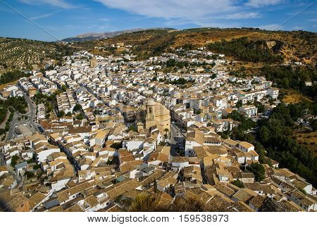 Beautiful Cityscape With In Montefrio, Spain