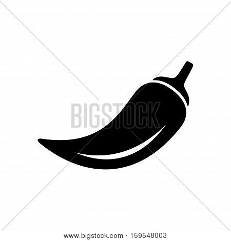 Pepper Icon. Flat illustration isolated vector sign symbol