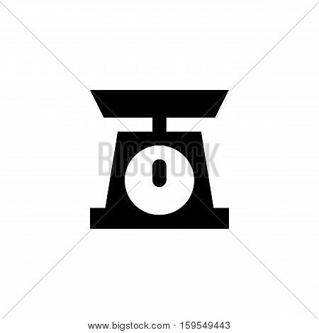 Scale Icon. Flat illustration isolated vector sign symbol