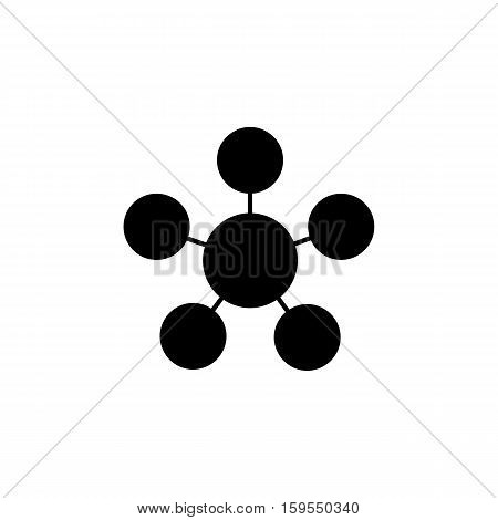 Science Icon. Flat illustration isolated vector sign symbol