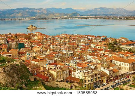 Bird's-eye View Of Nafplion Center