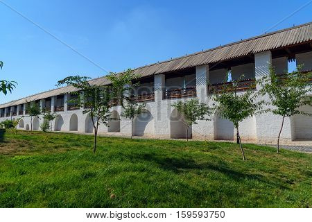 Wall Of Kremlin In Astrakhan. Russia