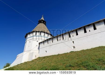 Wall Of Kremlin In Astrakhan. Russia