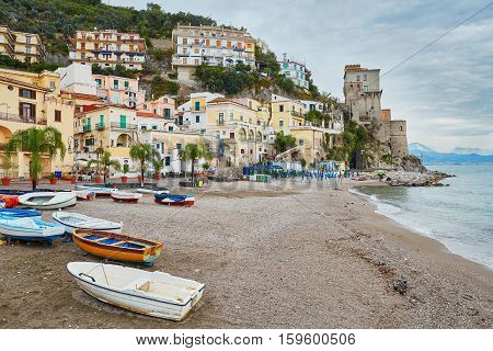 Scenic View Of Cetara, Italy