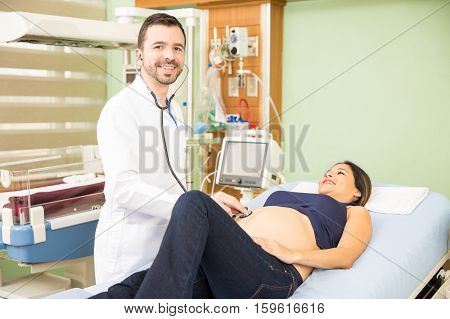 Handsome Obgyn With A Patient