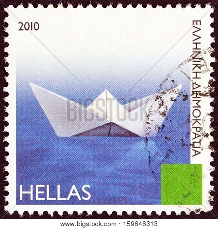 GREECE - CIRCA 2010: A stamp printed in Greece from the 