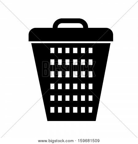 An Images Of Trash Bin Icon Illustration Design