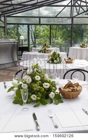 Wedding Table In The Castle