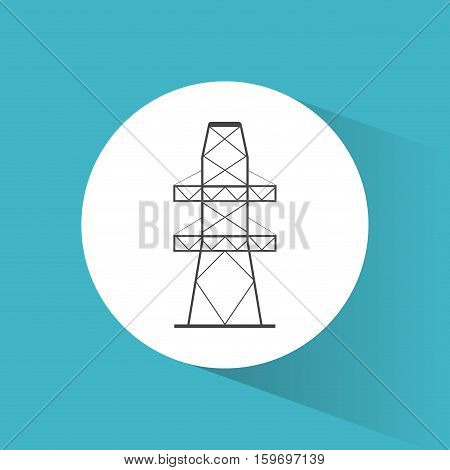 high voltage power electricity symbol vector illustration eps 10