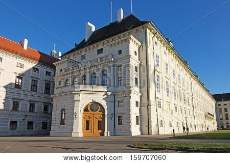 Office of the Federal President Austria office of the austrian president at the leopoldinischer trakt in the Hofburg Complex