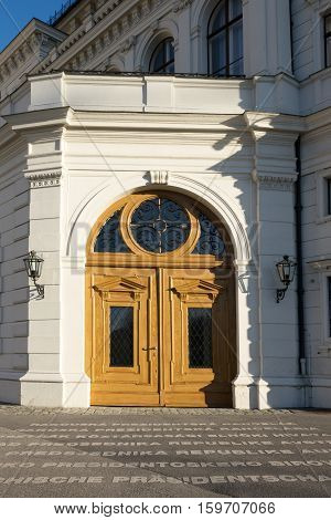 Office of the Federal President Austria office of the austrian president at the leopoldinischer trakt in the Hofburg Complex