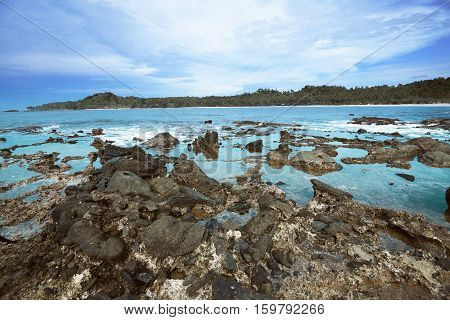 Sawarna Rocky Beach