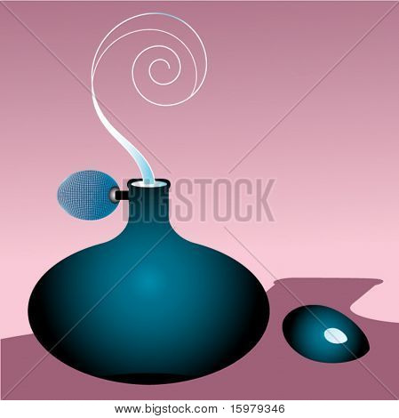 Parfüm-Flasche mit aroma