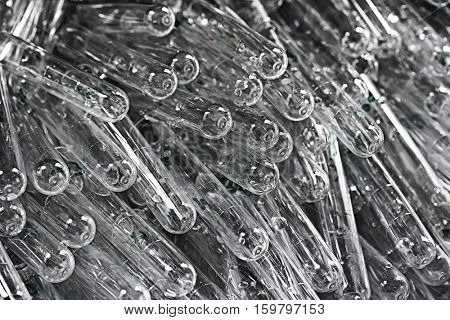Full frame shot of testubes in laboratory