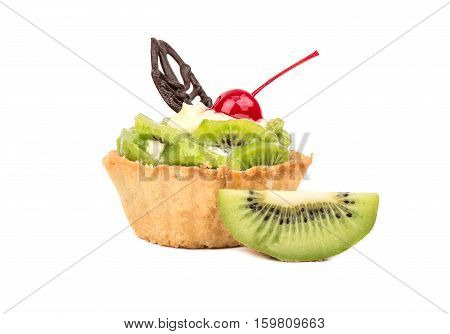 Tart With Kiwi