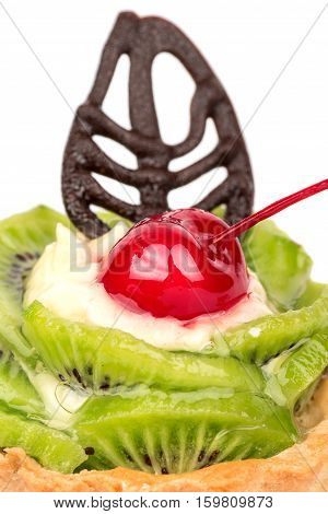 Tart With Kiwi Closeup