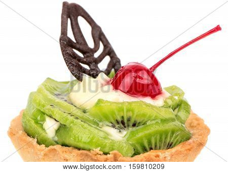 Tart With Kiwi Closeup