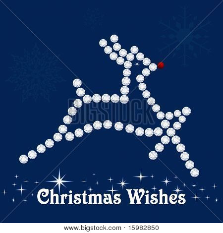 diamond reindeer
