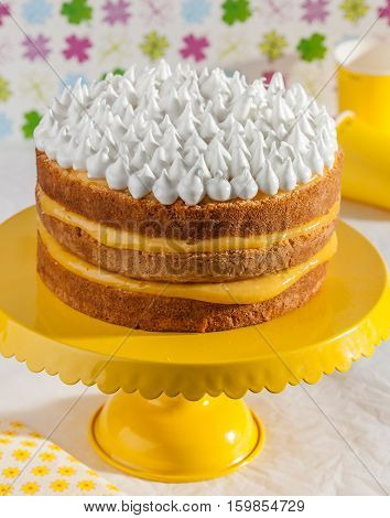Bienmesabe a typical sweet cake dessert from Venezuela.