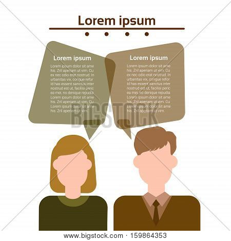 Graph Set Human Resources Infographic Icon Business Network Chart Flat Vector Illustration
