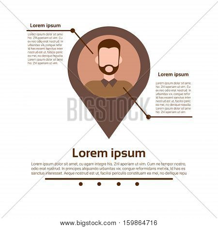 Graph Set Human Resources Infographic Icon Business Network Chart Flat Vector Illustration