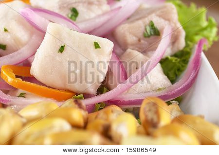 Ceviche Peruánec styl