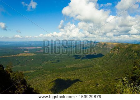 Blyde River Canyon Panorama From 