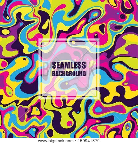 Abstract seamless pattern. Vector Illustration with spot elements EPS10.
