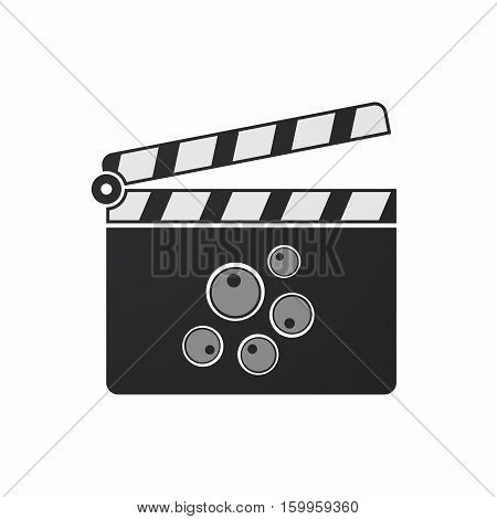 Isolated Clapper Board With Oocytes