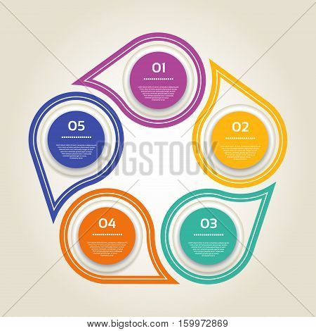 Vector Progress Background / Product choice or Version. eps 10