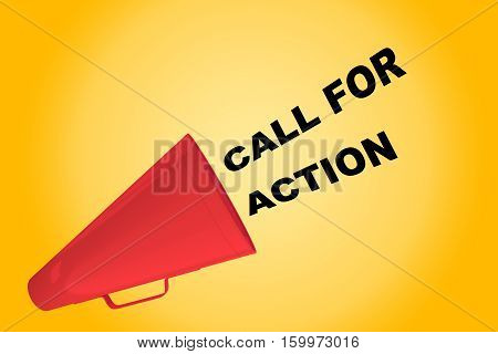 Call For Action Concept